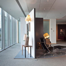 David Ben White, Temples to the Domestic, installation view, Clifford Chance, Canary Wharf, 2012