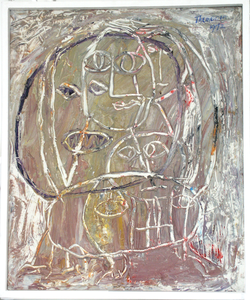 A Person I Know, 1972,  oil on canvas, 75 x 63 cm