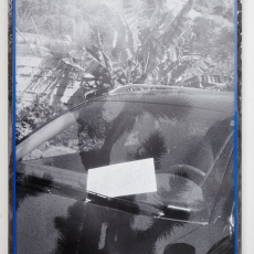 Katharine Marszewski, Here Comes Intensity, 2015, Mounted C-print in customised frame, 74 x 104 cm, Edition 1/3 + 1AP