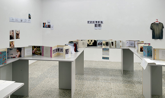Installation shot, "nothing, nothing, I told myself nothing, nothing" exhibition at wizyTUjaca Galeria