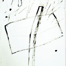 Marek Szczęsny, Untitled, 2008, Acrylic on paper, 110x75cm