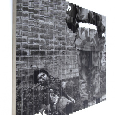 Joanna Rajkowska<br />Suiciders, Peshawar, 4.12.2007 |  Pakistan<br />digital print, mdf, wood, aluminium profiles